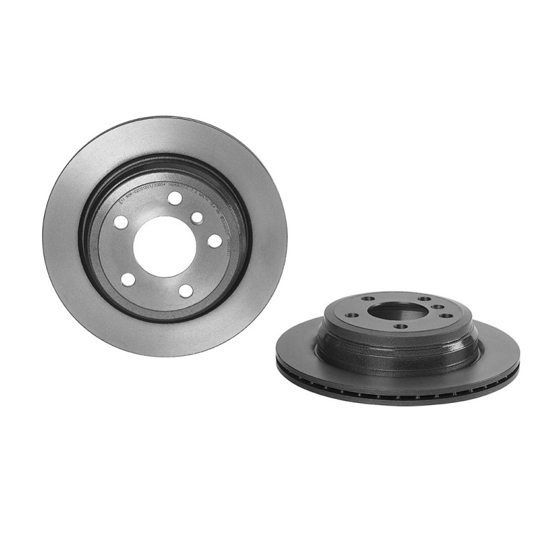 Remschijven Achteras Brembo Premium
